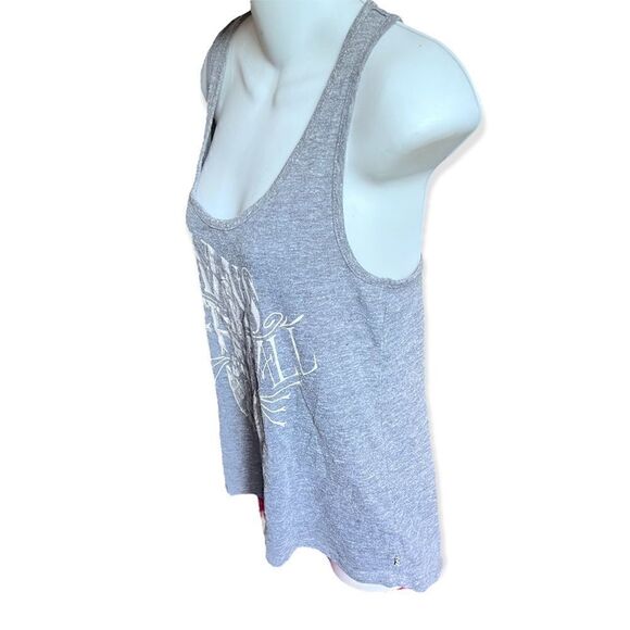 VANS TANK TOP BACK CUTOUT HEATHER GRAY XS - Picture 4 of 6